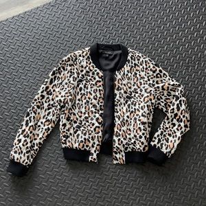 Aritzia | Cheatah Bomber Jacket